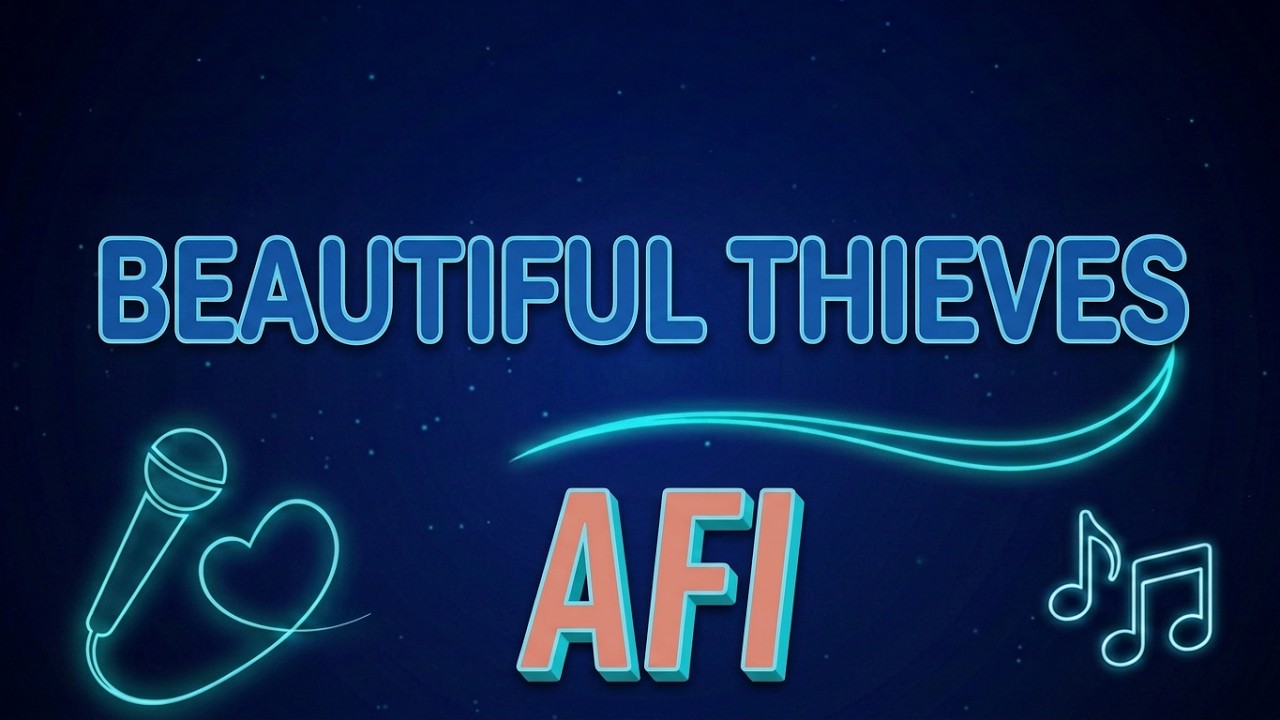 Beautiful Thieves - AFI I Karaoke Cover I Mistup Karaoke - YouTube