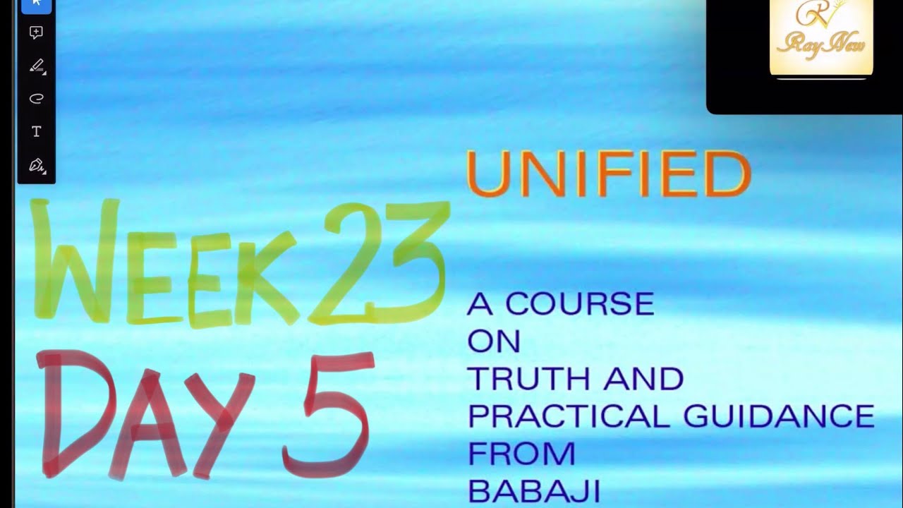Unified week 23 - Day 5 Thoughts watching positive and negative - YouTube