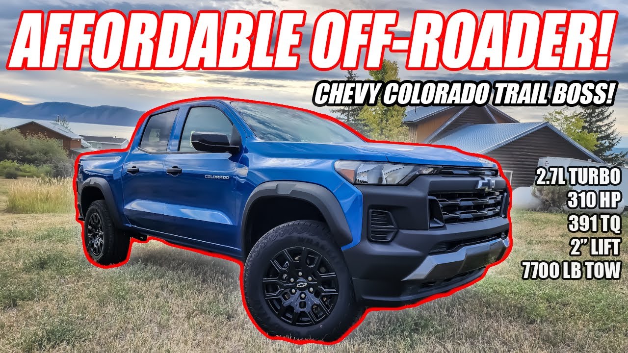 Chevrolet Colorado Trail Boss 2023 : 50 000 $ et pas de sièges chauffants?  - Guide Auto