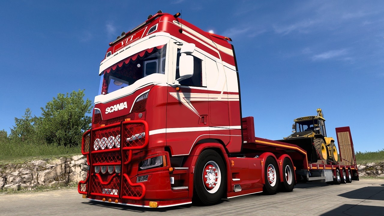 Scania S 580 L6 V. Lemarignier 580hp【ETS2】Euro Truck Simulator 2 ...