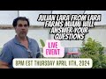 Live qa with julian of lara farms in miami part 4