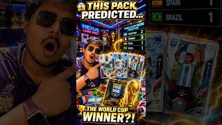 😱 This FIFA 365 Pack Predicted the 2026 World Cup Winner?! 🏆 #shorts #expensivecardopening