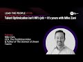 Talent Optimization isn't HR's job - it's yours