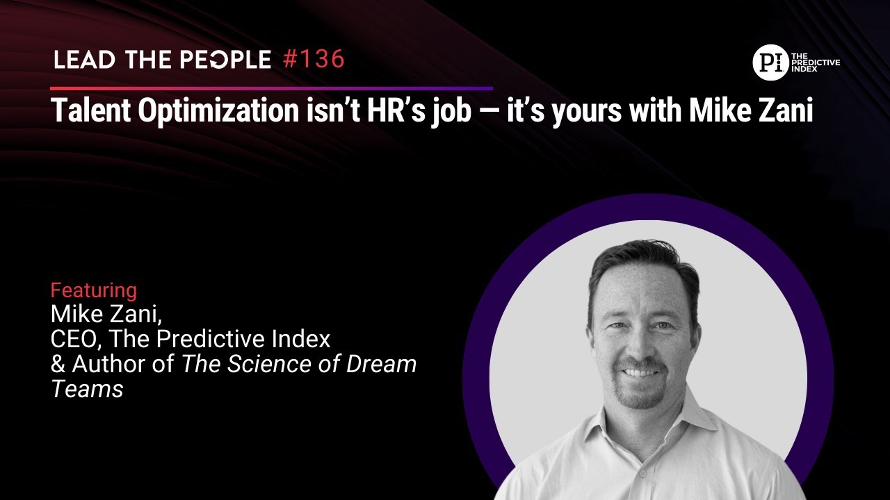 Talent Optimization isn't HR's job - it's yours
