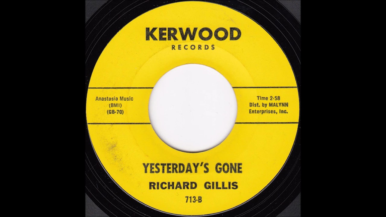 Yesterday's Gone (Richard Gillis)