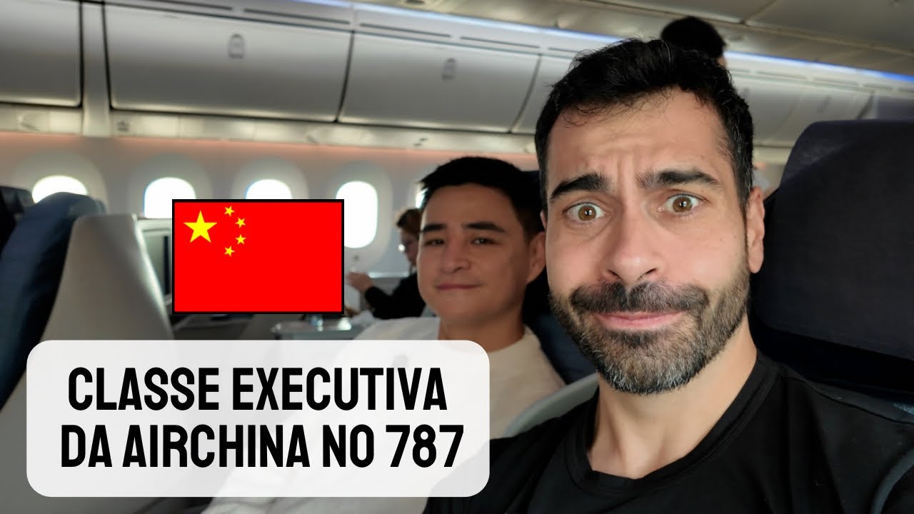 VOO E HOTEL DE LUXO! VOANDO NA EXECUTIVA DO BOEING 787 DA AIRCHINA COM MEU DORAMA