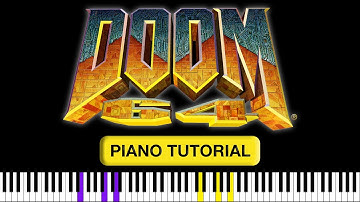 Doom 64 — Main Theme | Piano Tutorial