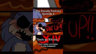 Don’t go TOO far.. ⚠️ | The Parody Factory | #shorts#comic dub#drama#artist#art#foryou#comic#fyp