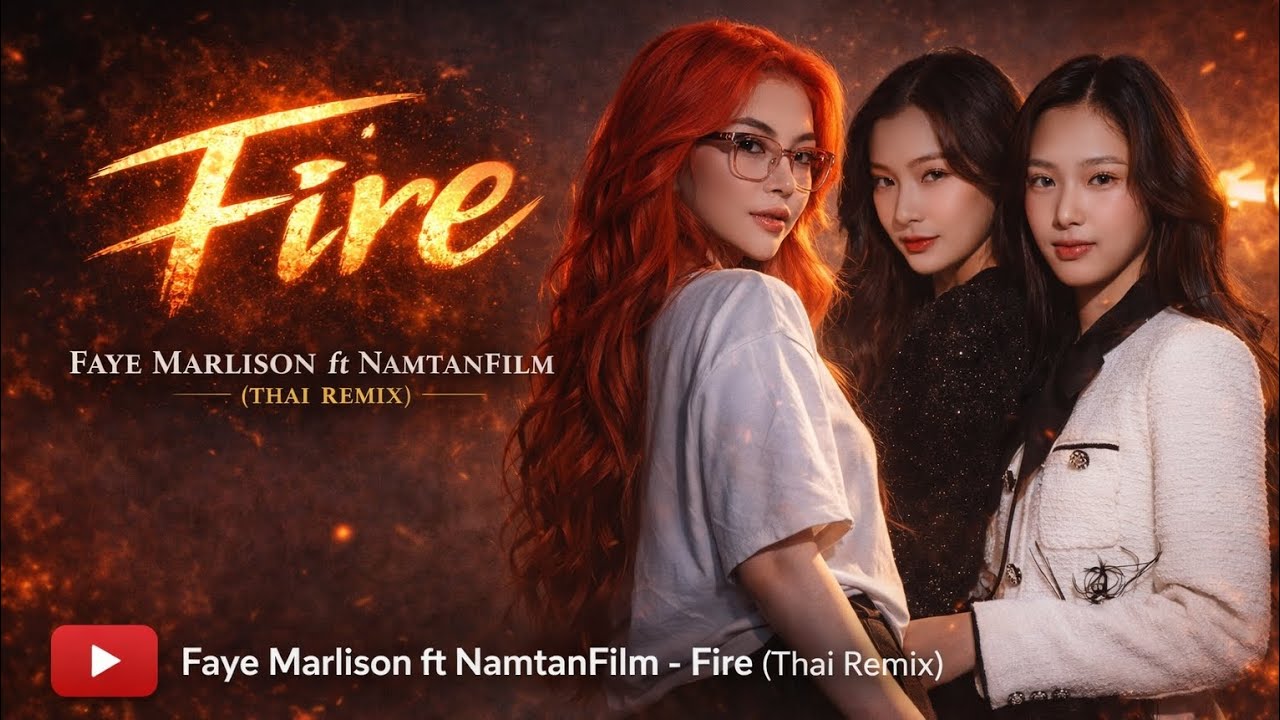 Faye Marlison ft NamtanFilm_FIRE_(Thai remix) 