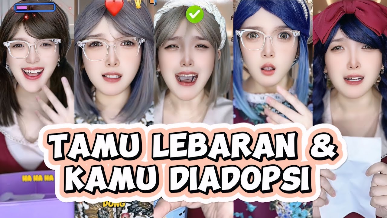 TIKTOK GISELAPETRONELLA - TAMU LEBARAN DAN KAMU DIADOPSI (FULL PART)