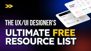 Top FREE UX/UI Design Resources & Websites | Become a UI/UX Design Pro!