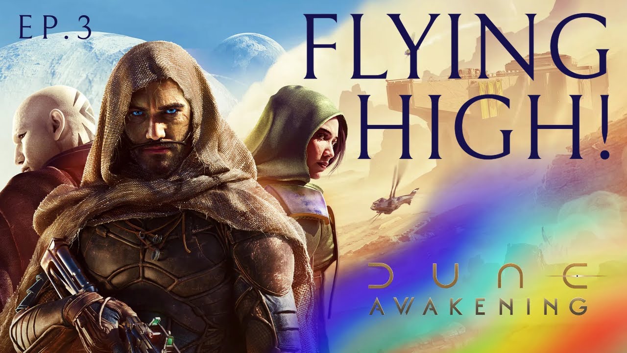 Flying the Assault Ornithopter - Dune: Awakening 
