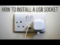 How To Install A USB Socket