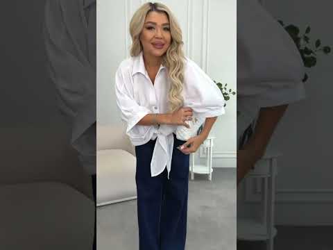 Літня лляна сорочка батал, видео 1