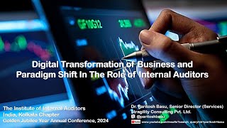 Digital Transformation of Business and Paradigm Shift In The Role of Internal Auditors