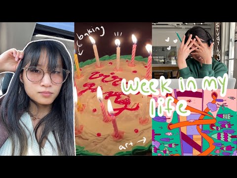 a week in my life // hanging with friends, college, and snowy days