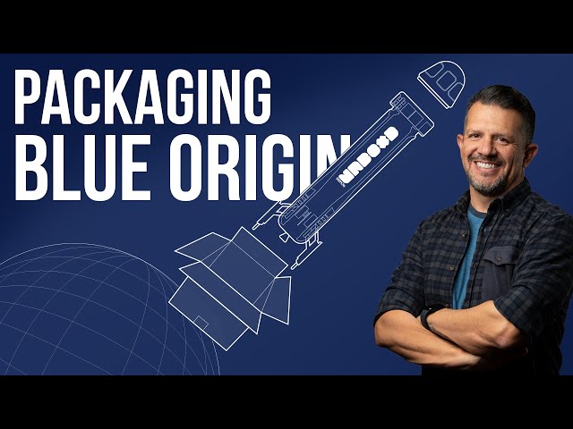 How You Fit Blue Origin's New Shepard Rocket in a Box - Packaging Design