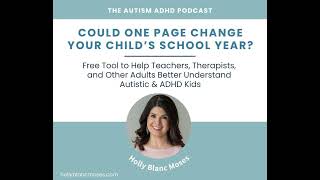 Could One Page Change Your Child s School Year Free Tool to Help Teachers Therapists Others