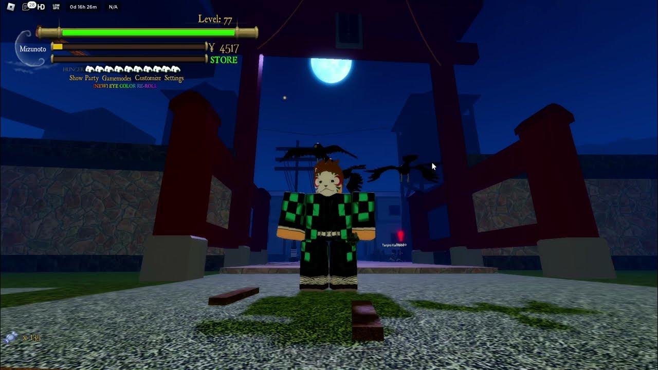 Playing As Water Breathing In Demon Slayer RPG 2 + How To Get Water