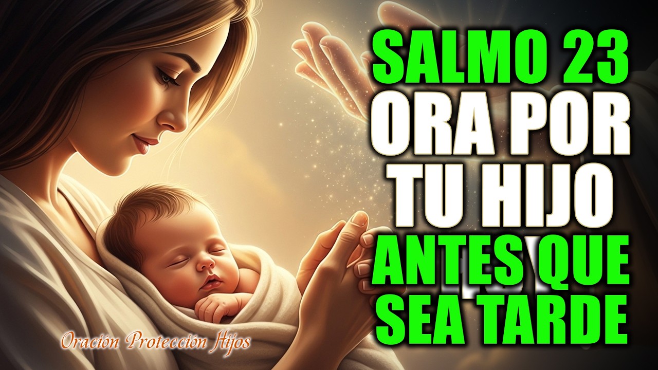 Salmo 23: Oración para situaciones difíciles y desesperadas por tus hijos y tu familia