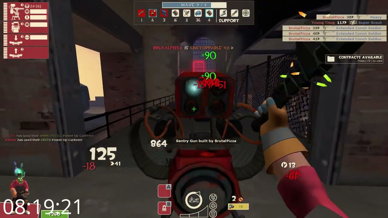 [TF2 MvM[ Metro Malice Any Credits/All Credits Speedrun 25:43/25:44 | Engi POV (OBSOLETE)