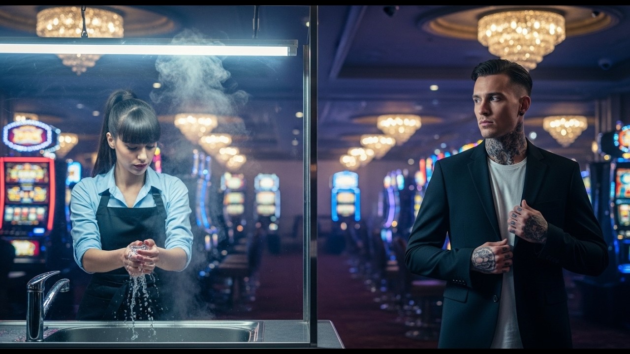 Single Mom Washes Dishes at the Casino — Unaware the Mafia Boss Watches Her Through the Glass