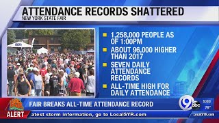 State Fair breaks all time attendance record