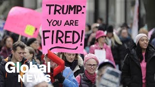 Women's March takes over streets across North America