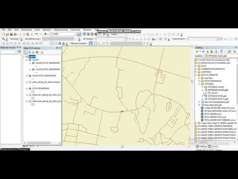 PP - Tutorial Network Analyst Arcgis - YouTube