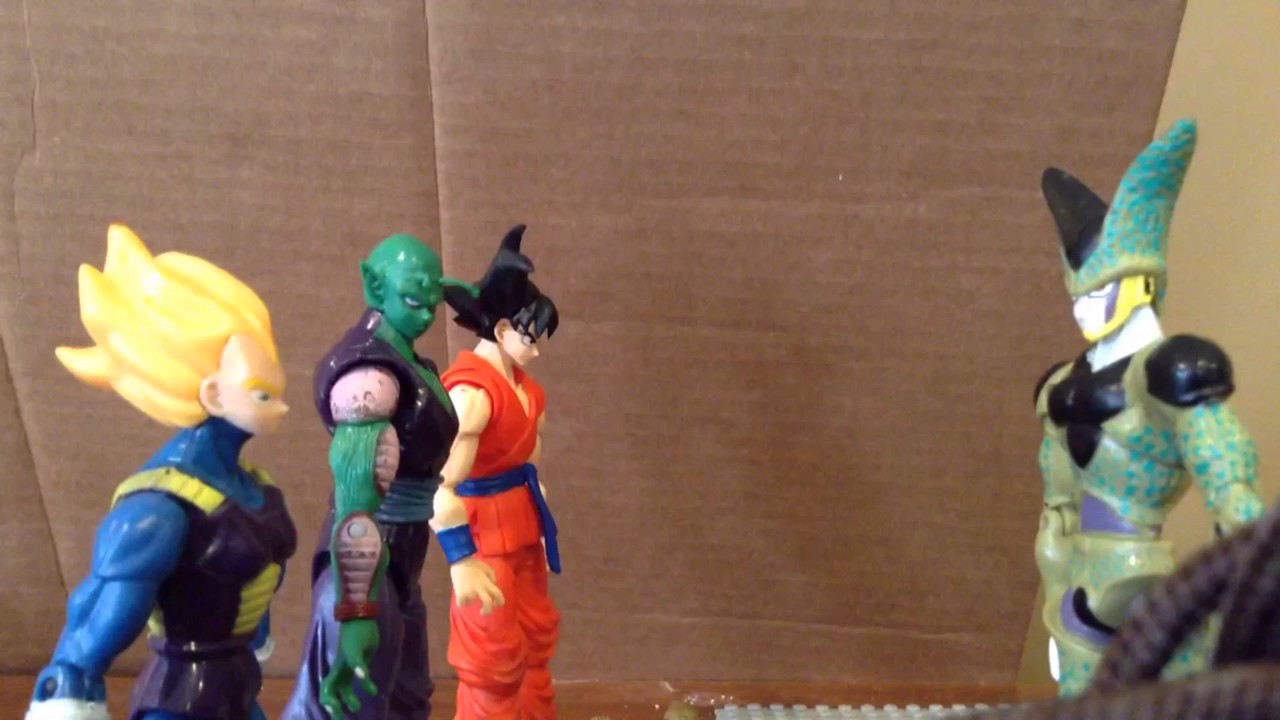 Dragon Ball Z Stop Motion Part 1 YouTube
