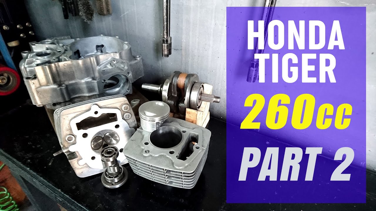 Merakit Mesin Honda Tiger 260 CC | PART 2 | ASMR