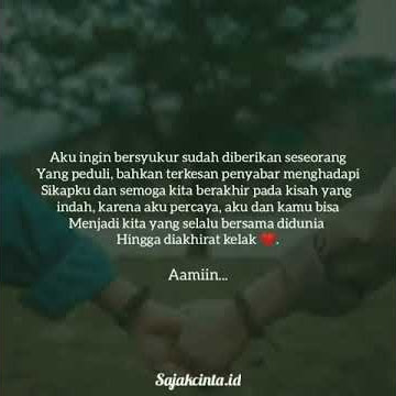 SAJAK CINTA.ID 'Aku Ingin Bersyukur....'
