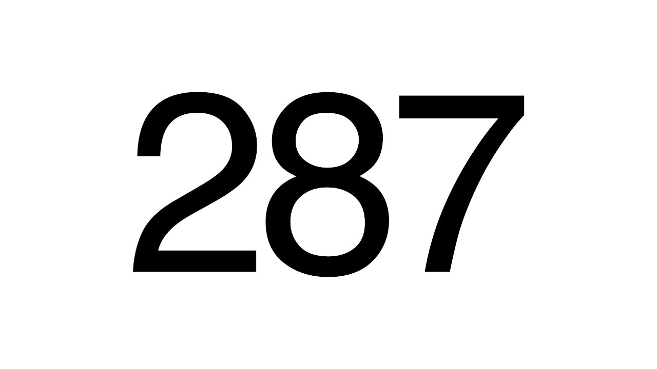 287 - YouTube