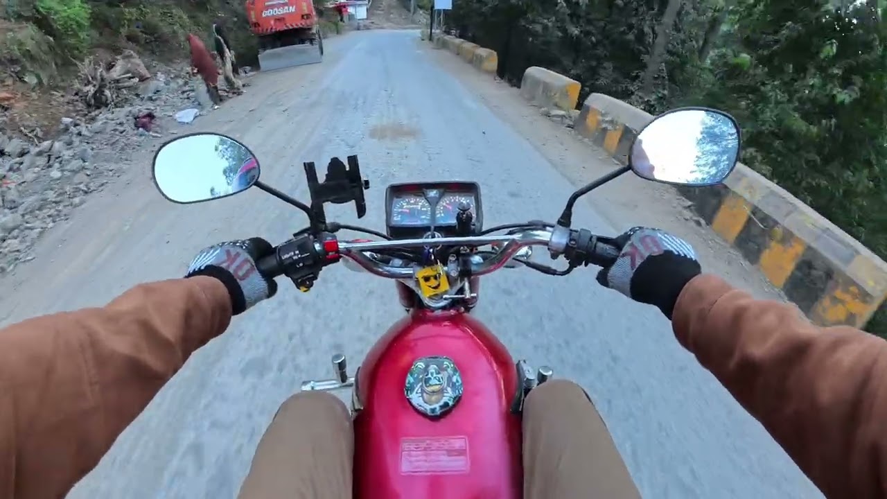Nathiagali road | insta360 x5 | no 9 Insta360 X5 Raw Footage