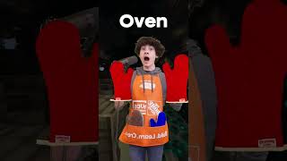 I Speedran Minecraft With Oven Mitts On... #shorts