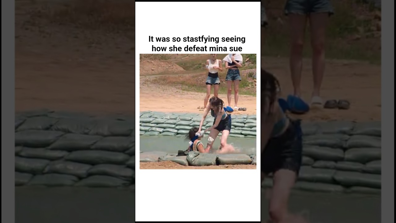 it was so happy to see mina sue defeat like this 