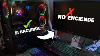 Monitor No Enciende Pero El Cpu Si Solución Energía Estática