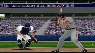 Microsoft Baseball 2001 Gameplay Atlanta Braves vs Seattle Mariners