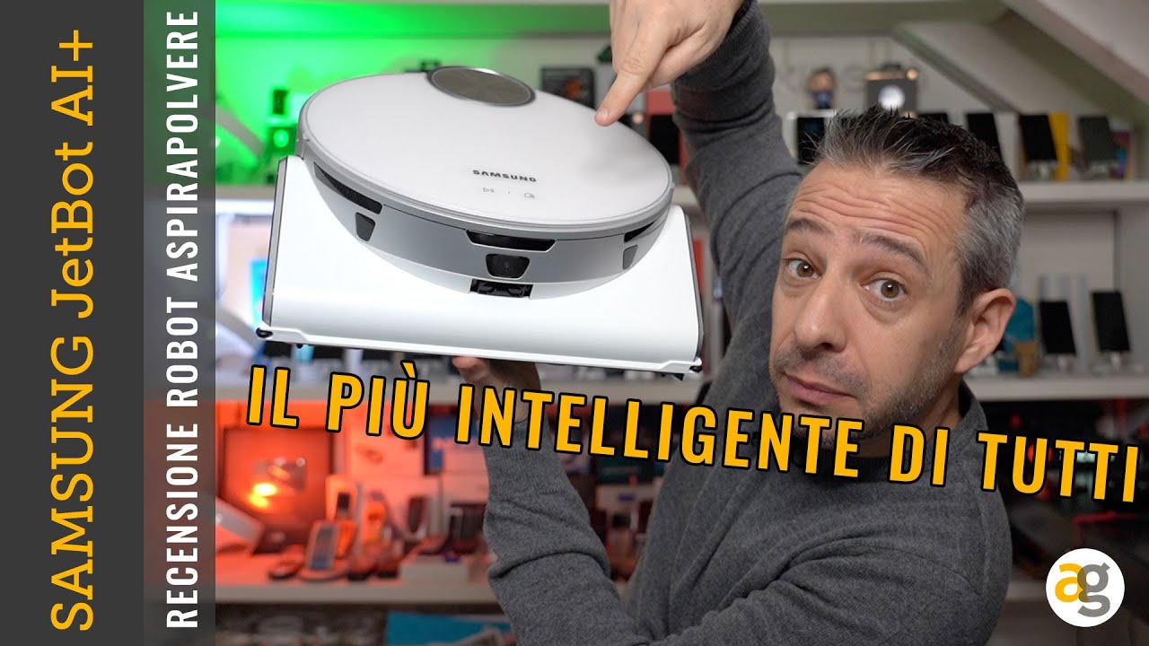 Recensione SAMSUNG JetBot ROBOT ASPIRAPOLVERE. Il più INTELLIGENTE! -  YouTube