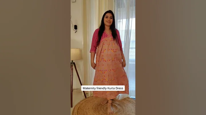🤰Pregnancy ke liye Comfortable Kurta/Kurti dress/Kaftan #summer #pregnancy #shorts - DayDayNews