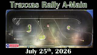 7/25/26 Traxxas Fiesta Rally On-Road A-Main @ N-Control RC Racetrack (1/10 Scale RC On-Road Racing)