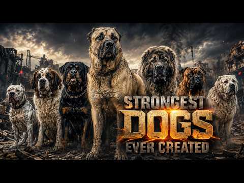 the strongest dog breeds ever created by humans