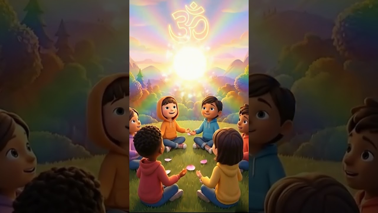 Gayatri Mantra for Kids 🌞 | Learn & Chant Together | Calm Morning Prayer 