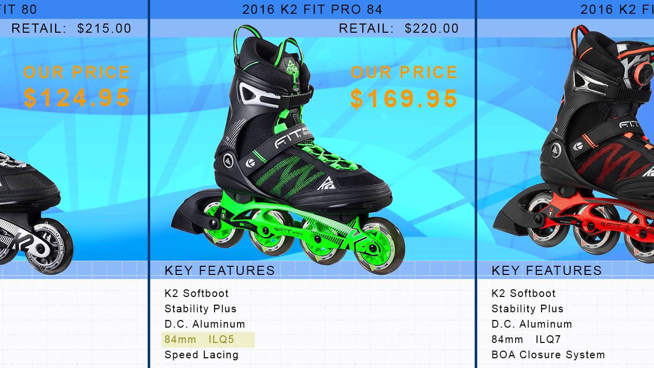 2016 K2 Mens Inline Skate Buying Guide by InlineSkatesDotCom