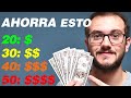 Cuanto DINERO debes haber AHORRADO por rango de EDAD - Hábitos para ahorra más dinero 💸