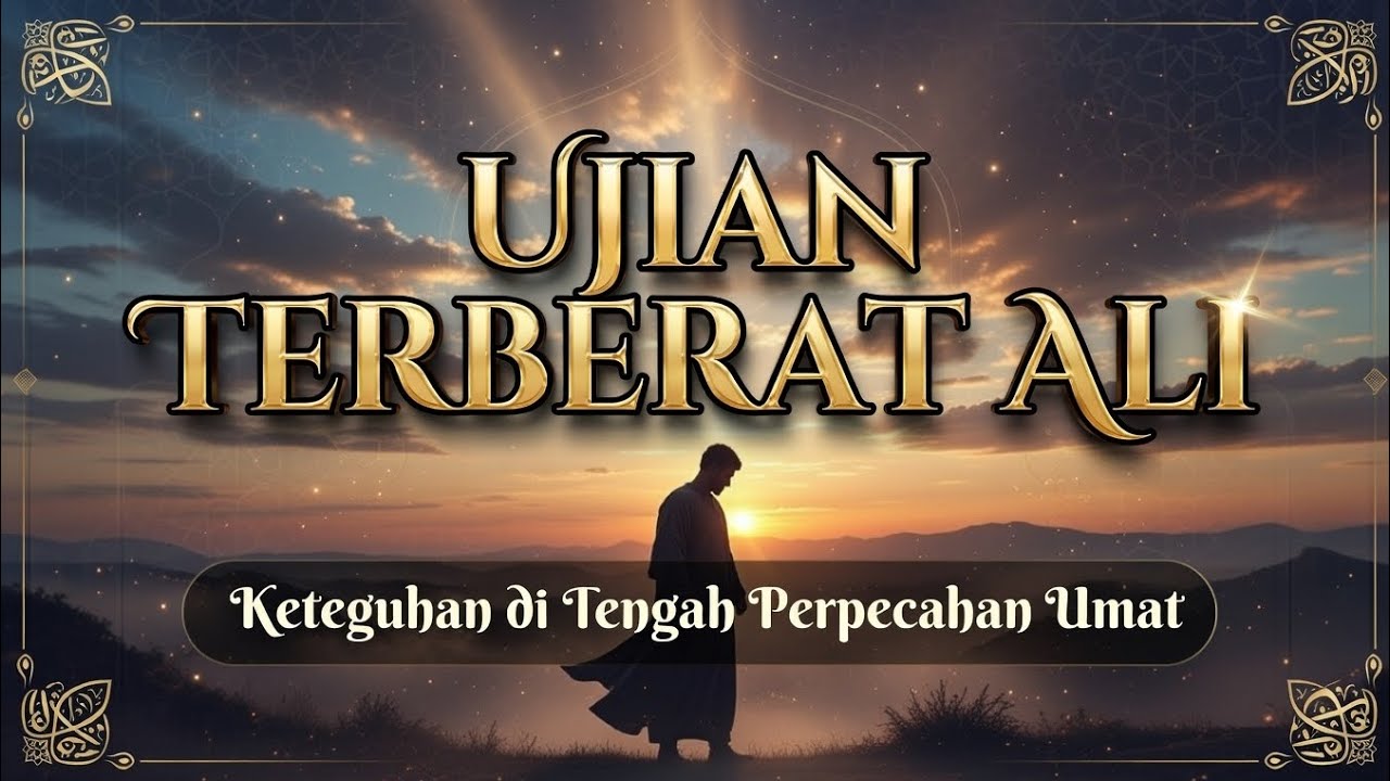 Ali bin Abi Thalib: Teguh di Tengah Fitnah