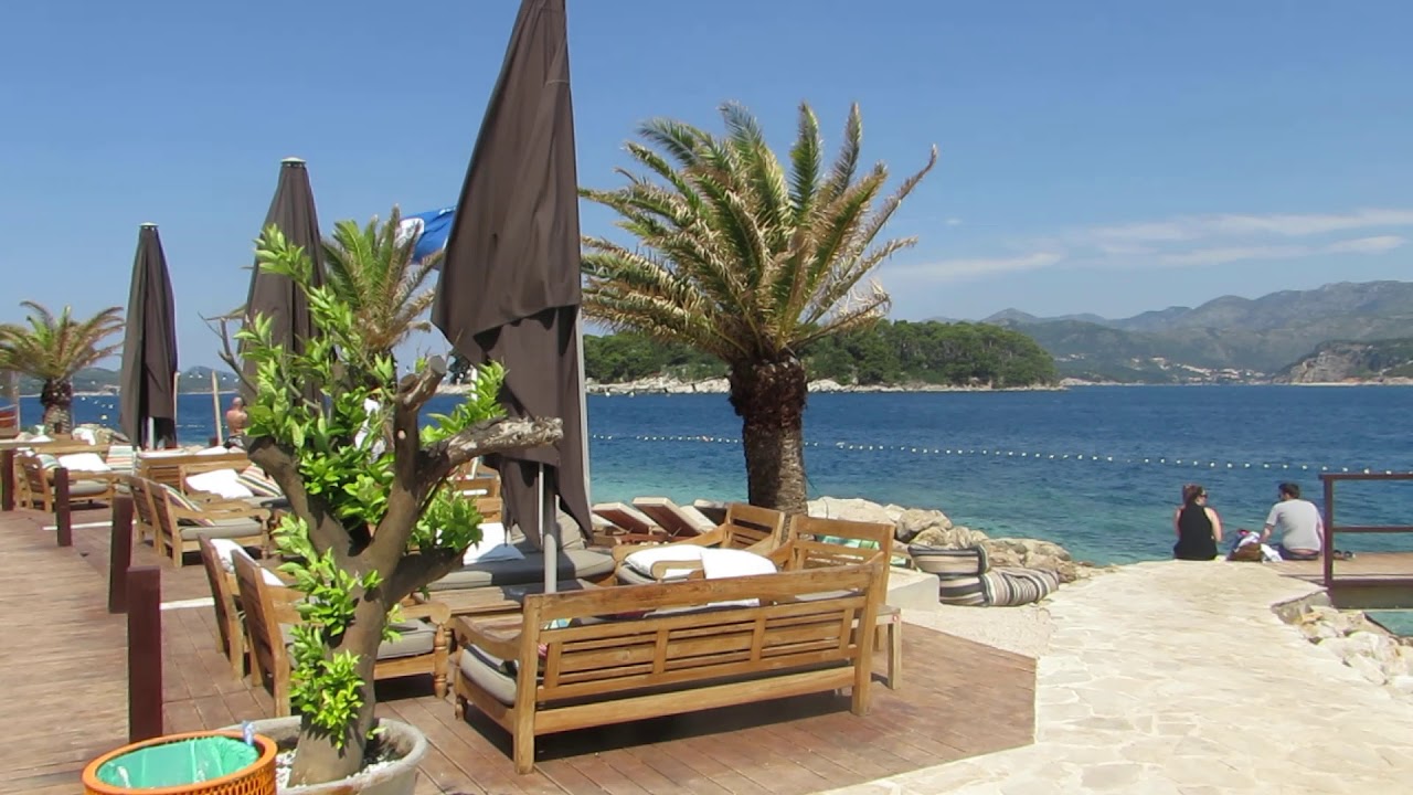 Cava Beach, em Dubrovnik, Croácia