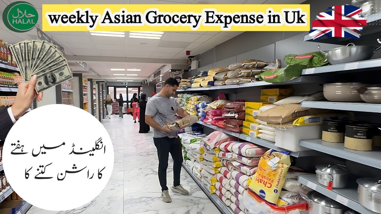 Weekly Grocery prices In Uk 🇬🇧 | Halal Desi Budget Grocery Shopping