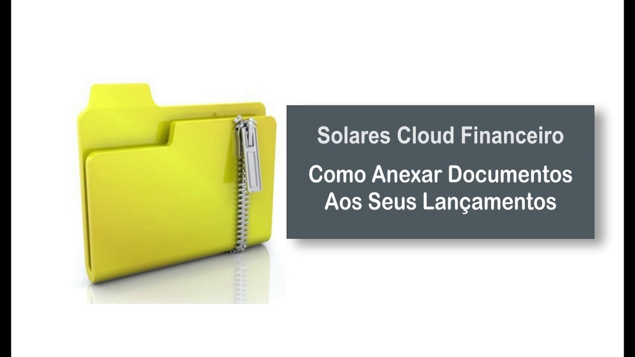Como Anexar Documentos Aos Seus Lan amentos Financeiros YouTube