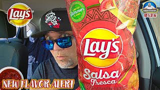 Lay's® Salsa Fresca Potato Chips Review! 🍅🥔 | Limited Summertime Flavor! | theendorsemente